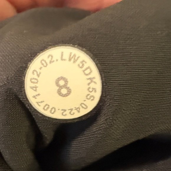 Lululemon Adapted State High Rise Tech Fleece Joggers ~ Size 8 ~ Black - Picture 13 of 13